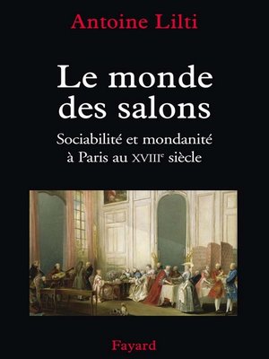 cover image of Le monde des salons